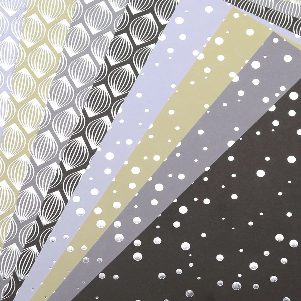 Shimmer & Shine Premium Foil Scrapbooking Paper Pack