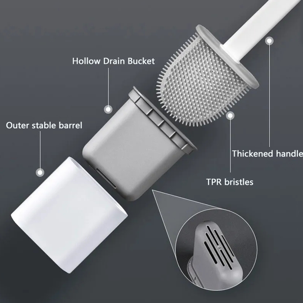 Silicone Flex Toilet Brush