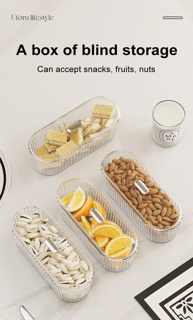 Home Living Fruit and Snack Bowl with Lid