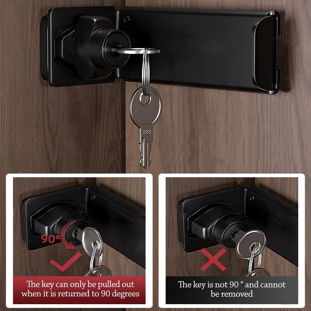 Stainless Steel Door Latch Anti Theft Padlock Hasp for Gates and Sheds