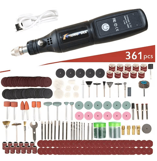 USB Wireless Mini Electric Drill – Handheld Engraving Pen Rotary Tool for Wood, Metal & Glass