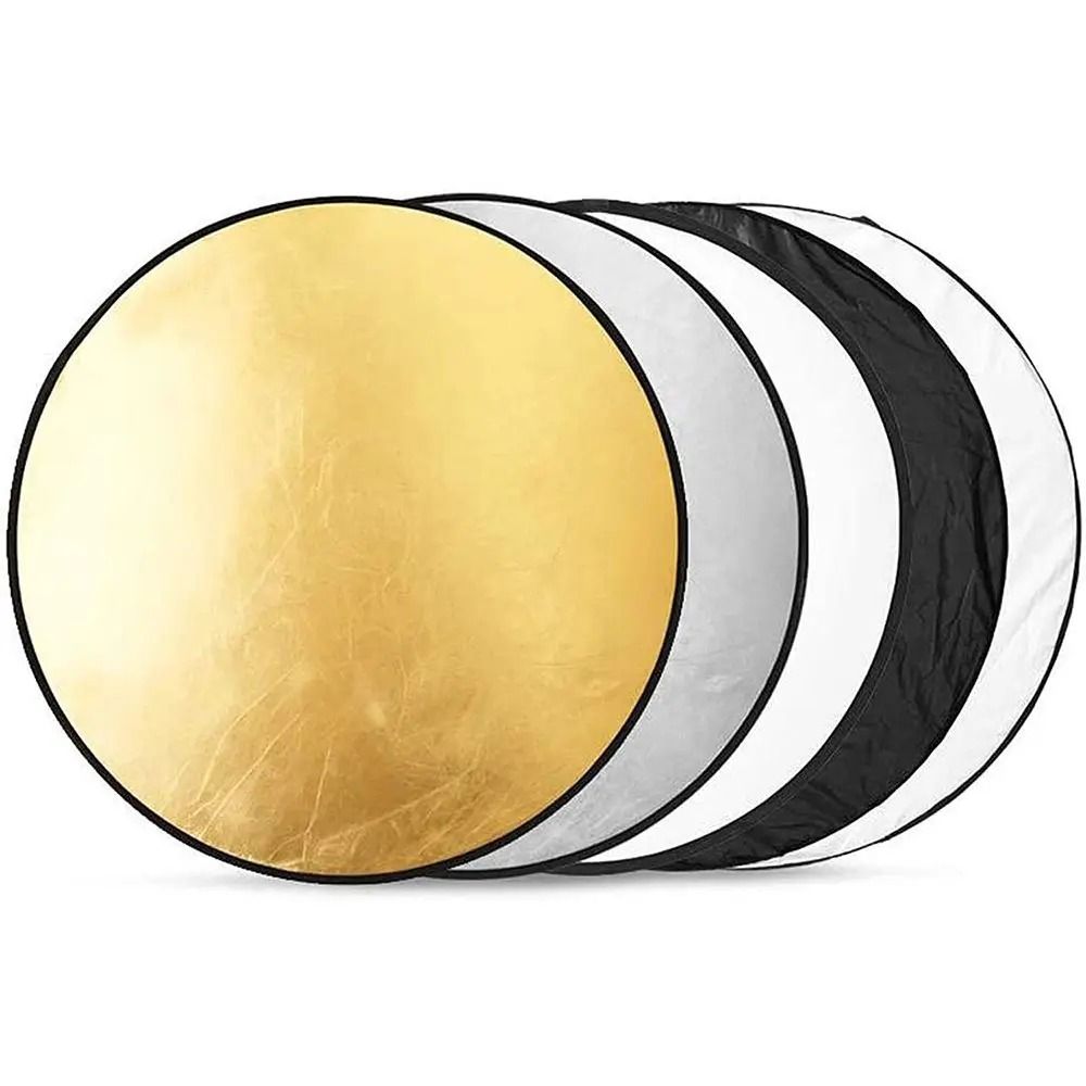 Portable 5 in 1 Photography Light Reflector Collapsible Photo Studio Reflector Disc