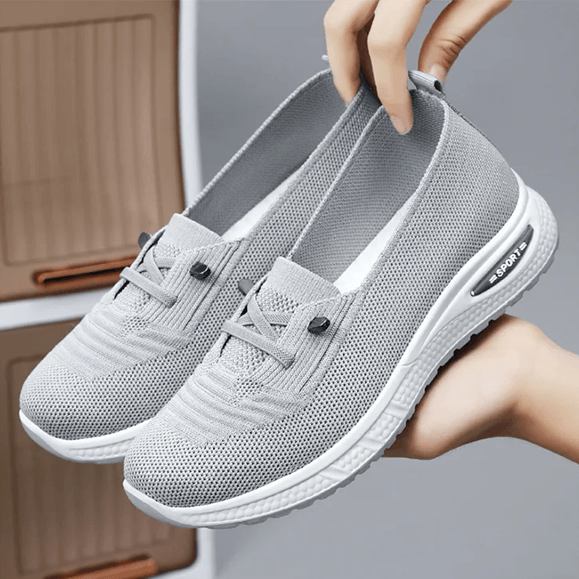 Womens Casual Mesh Sneakers Breathable Chunky Sole Walking Shoes