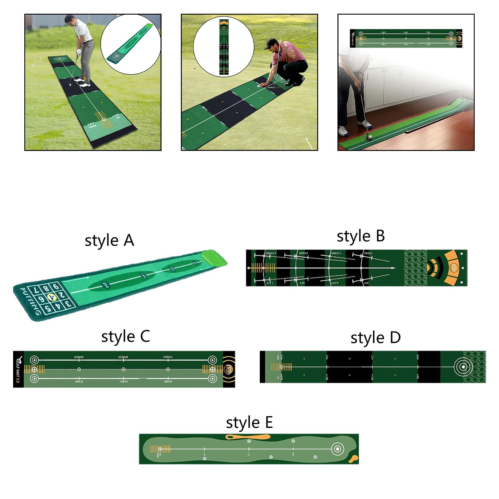 Golf Putting Mat Practical Golf Practice Mat for Park Office Indoor Outdoor, Home & Office Indoor Putting Practice Green