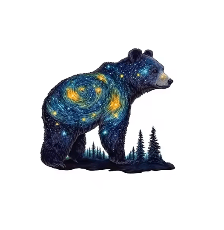 Wooden Animal Jigsaw Puzzle – Unique Dog Puzzle Gift for Adults and Kids