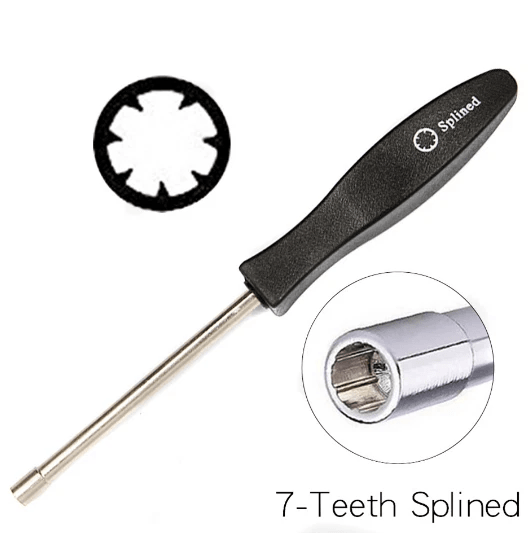 Carburetor Adjustment Tool Set for Small Engines 7 Teeth Splined Screwdriver