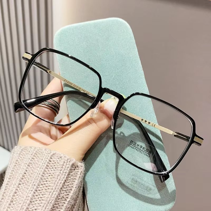 High-Definition Anti-Blue Light Reading Glasses Transparent Frame Unisex Eyewear