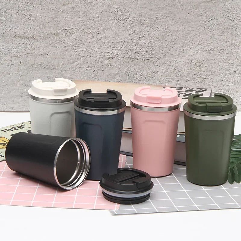 Gen 2 Stainless Steel Travel Coffee Mug – Leak-Proof Vacuum Insulated Thermos Cup