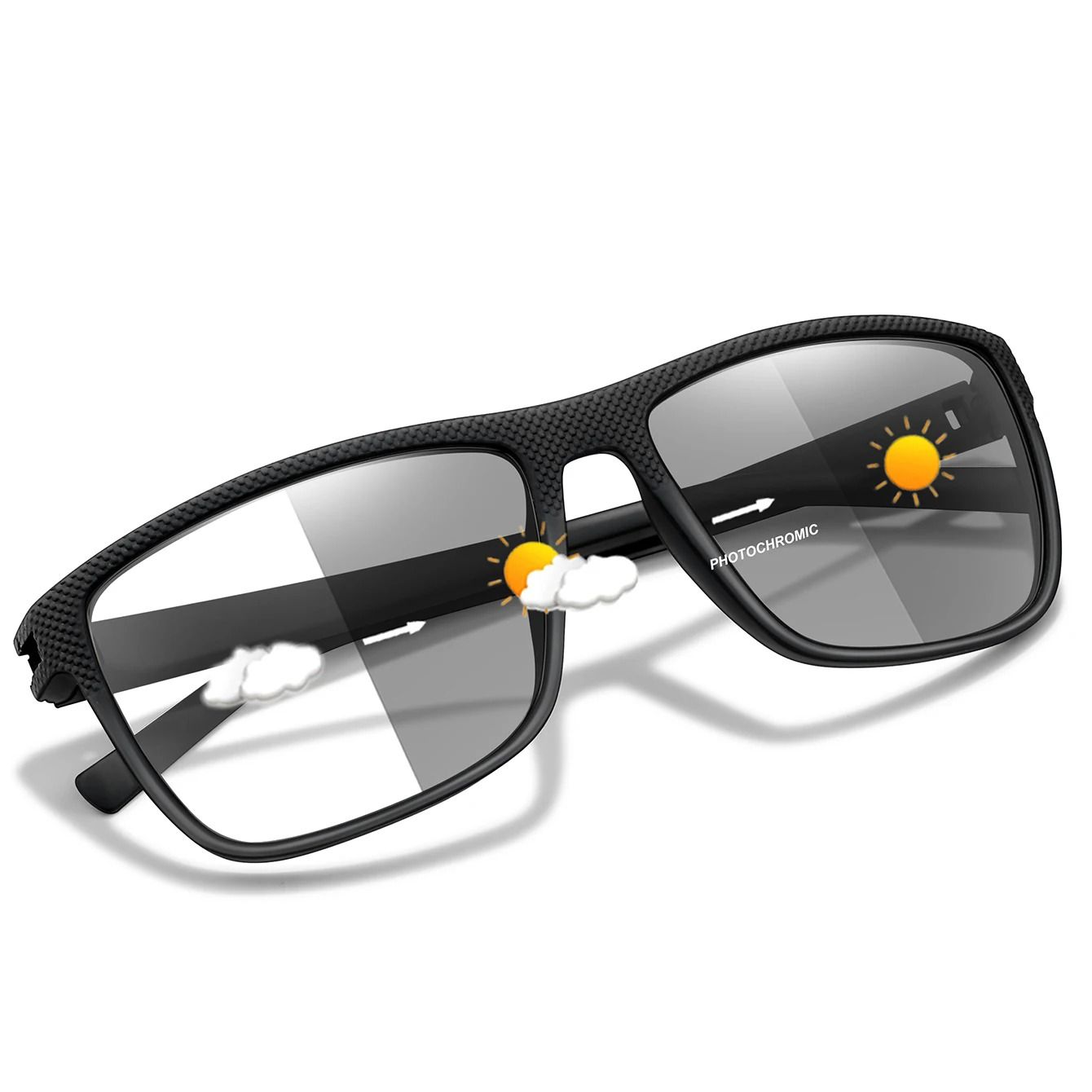 Photochromic Rectangular Reading Glasses