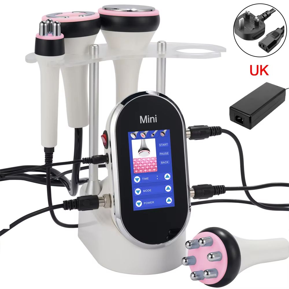 4-in-1 Ultrasonic Cavitation Slimming & Skin Tightening Machine – Lipo Body Sculpting & Facial Lifting Device