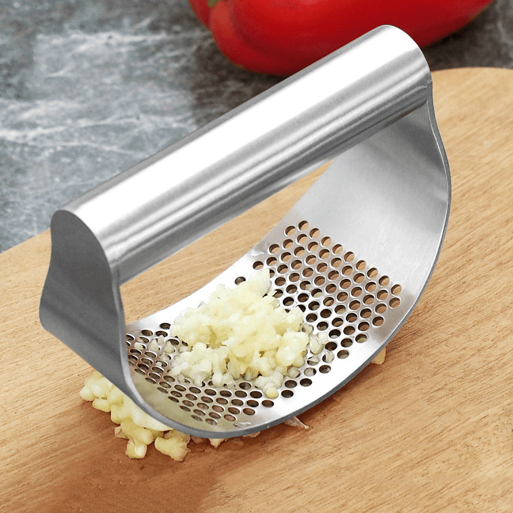 Magic Press Stainless Steel Garlic Press