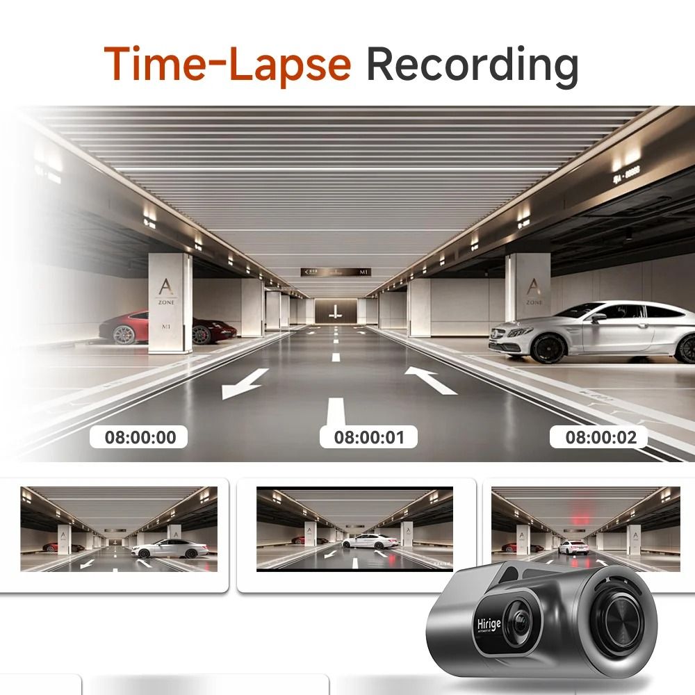 Ultra HD Dash Cam with WiFi Night Vision and GPS