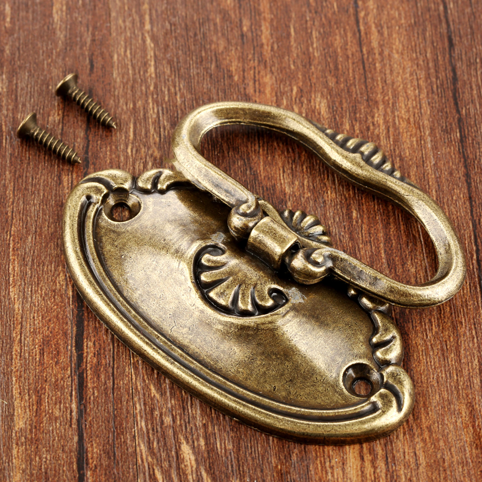 Antique Bronze Vintage Drawer Pull for Cabinets and Jewelry Boxes