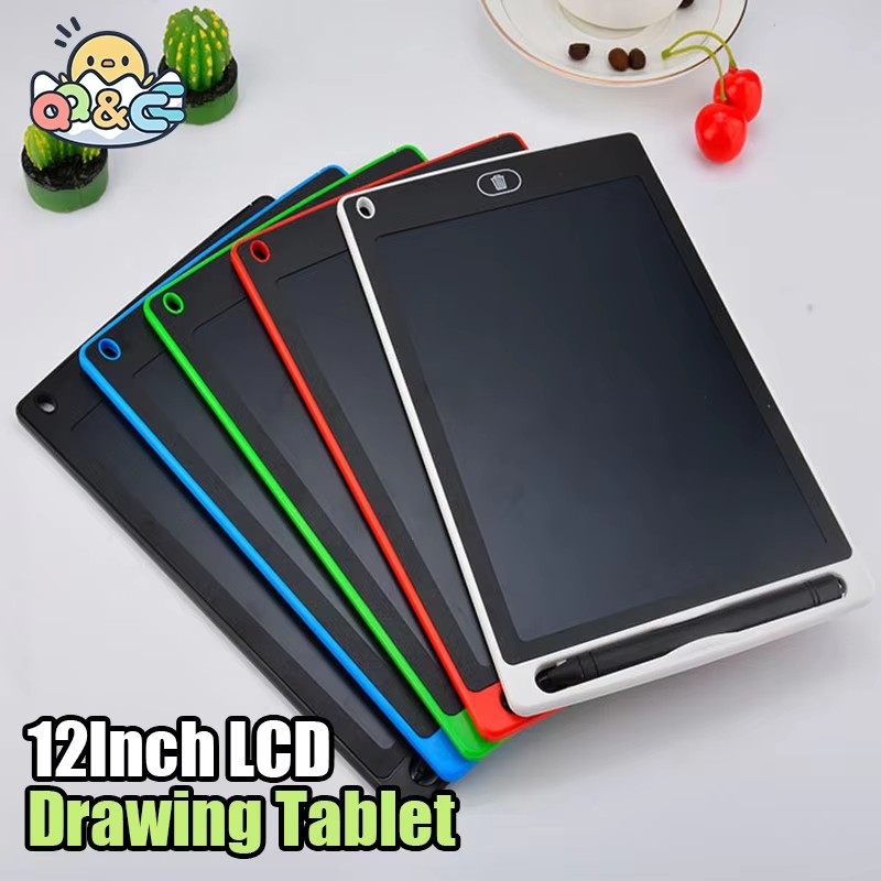 LCD Drawing Tablet for Kids & Adults Reusable Writing Pad with Stylus