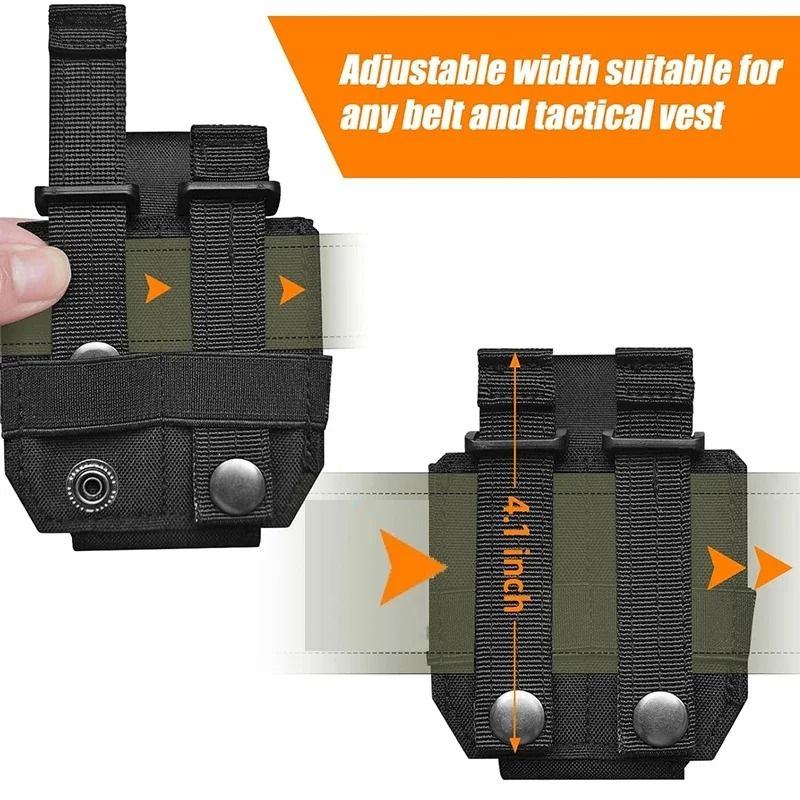 Universal Handcuff Waist Pouch with Quick Release Closure
