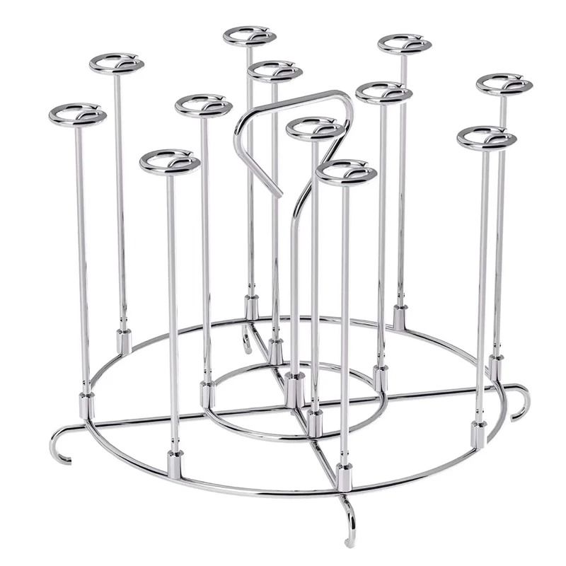 12 Piece Stainless Steel BBQ Skewers Set Air Fryer Kebab Skewers