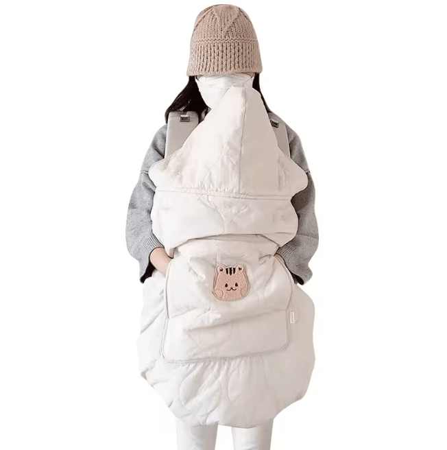 CozyNest Hooded Baby Stroller Blanket Swaddle Wrap