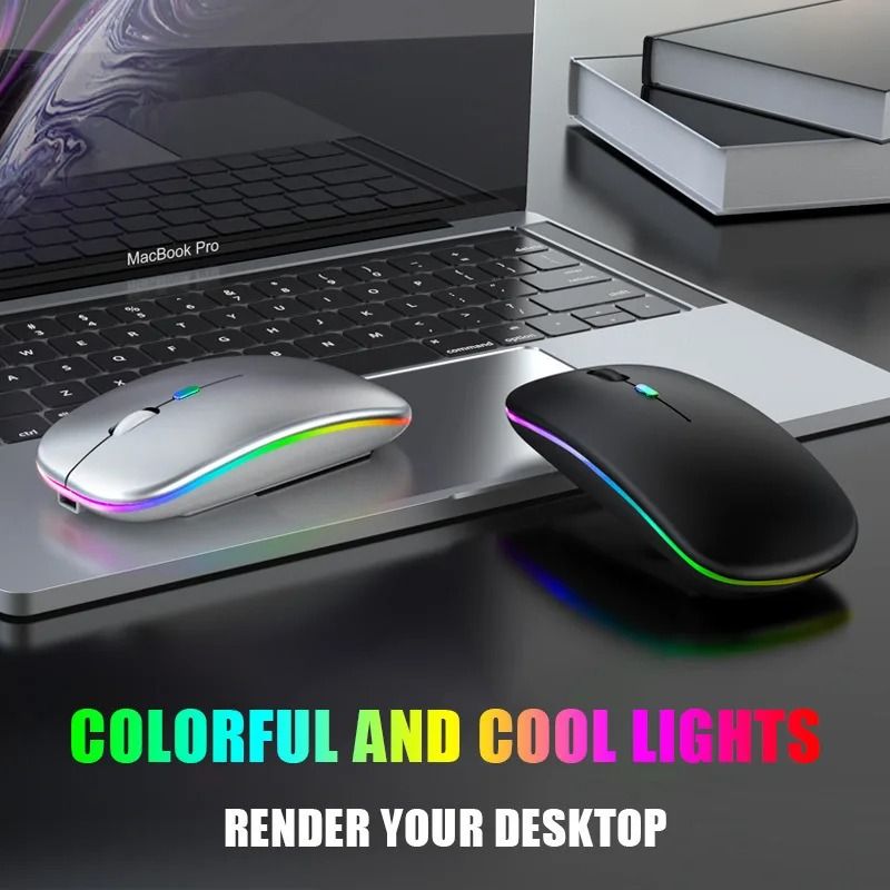 Luminous Dual-Mode Wireless Charging Mouse