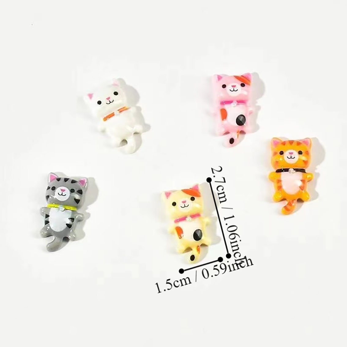 Cute Cartoon Kitten Refrigerator Magnet - Home and Office Decoration Magnet