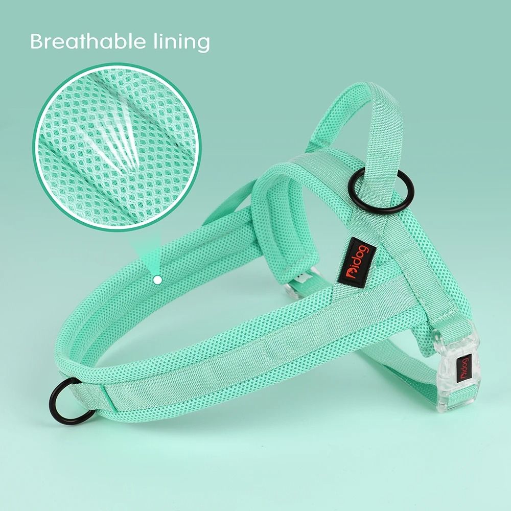 Soft No Pull Dog Harness Adjustable Padded Nylon Pet Vest