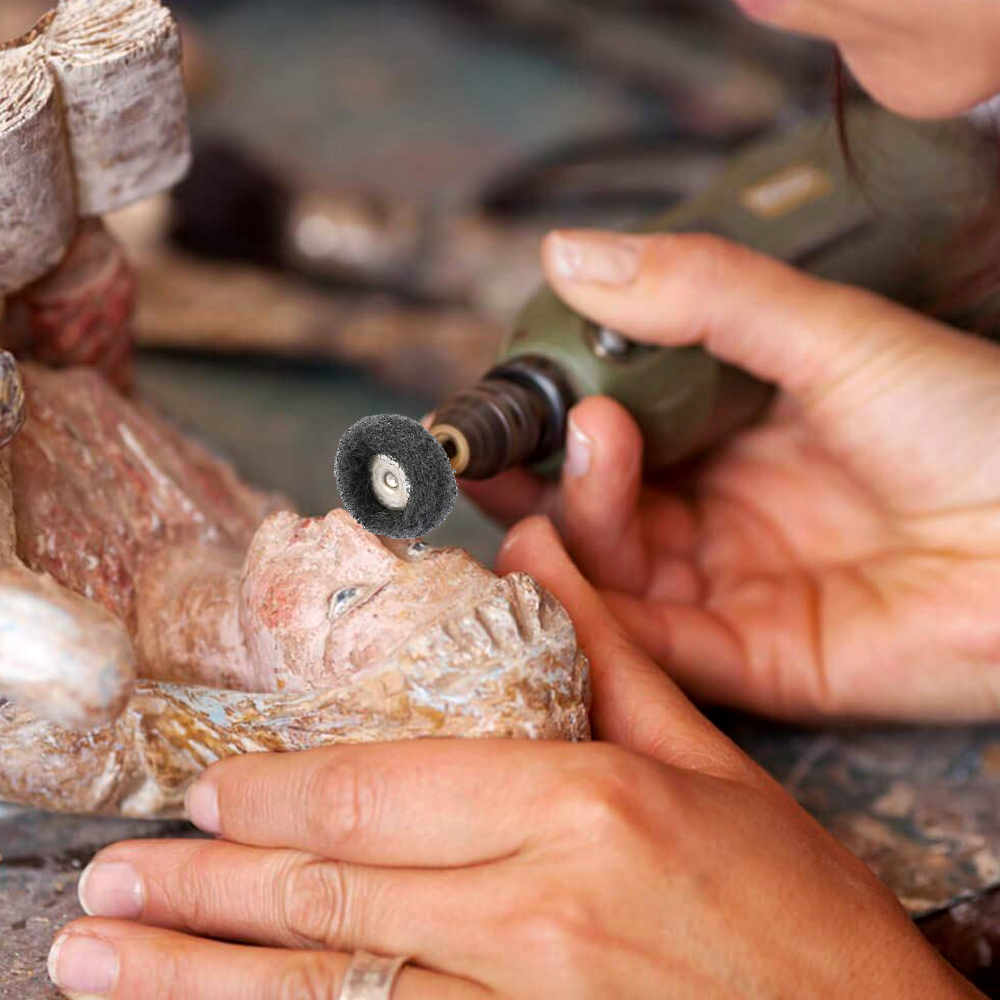 Abrasive Mini Brush, Nylon Abrasive Brush, Sanding Head Polishing Wheel, Tool Drill Accessories