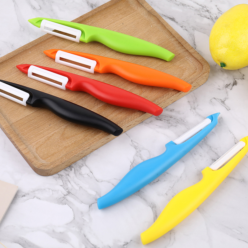 Precision Ceramic Fruit and Vegetable Peeler Ultra Sharp Zirconia Blade for Effortless Kitchen Prep
