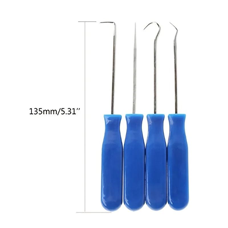 4-Piece Automotive Precision Pick & Hook Tool Set