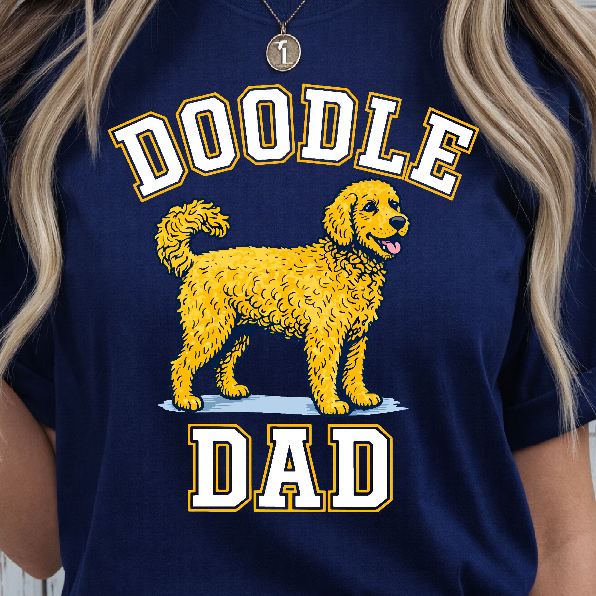 Doodle Dad Shirt, Funny Dog Dad T-Shirt, Cute Doodle Lover Tee