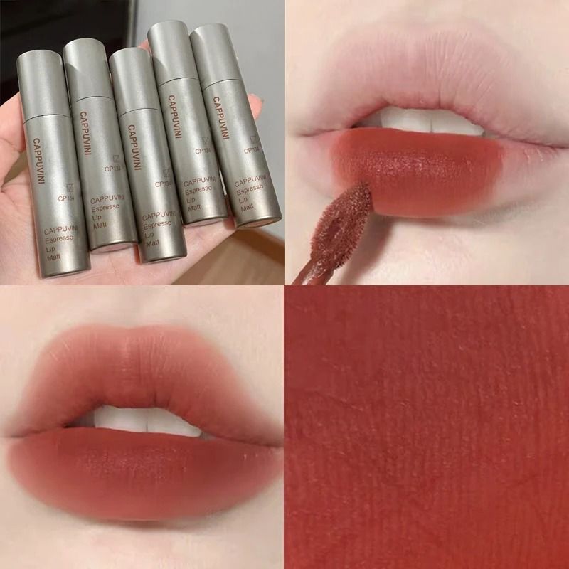 Silicone Velvet Matte Waterproof Lip Gloss Non-Stick Cup Liquid Lipstick