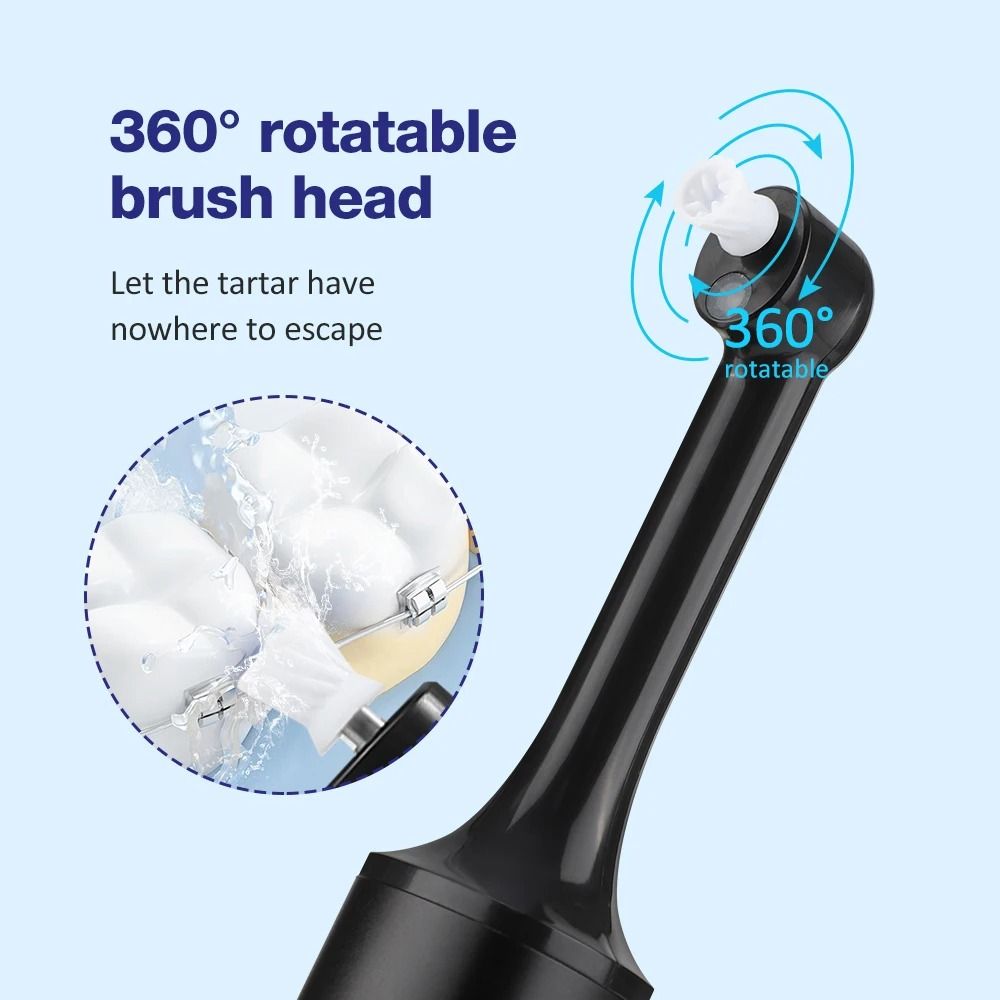 Electric Ultrasonic Teeth Cleaner and Polisher Kit