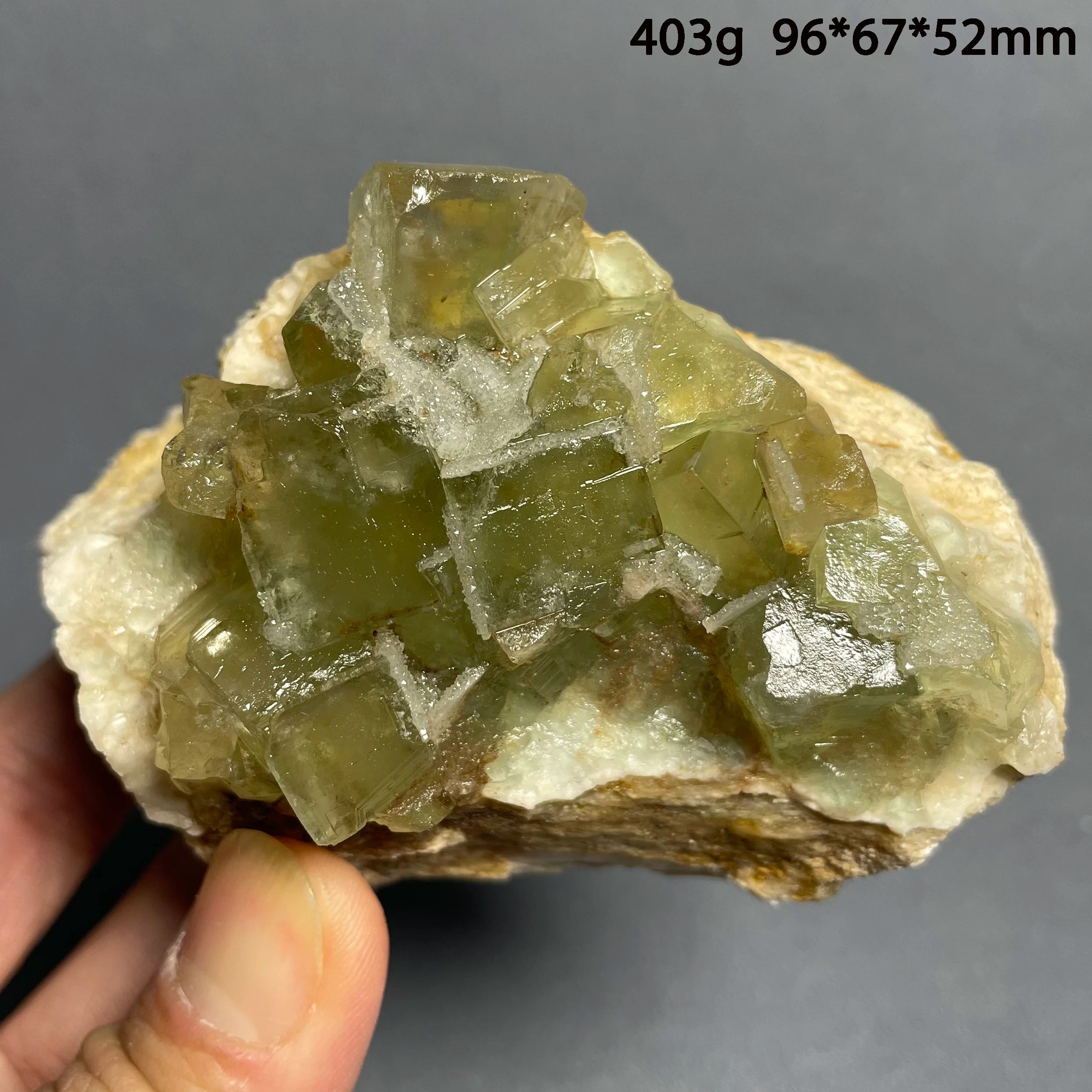 Madagascar Green Fluorite Crystal Cluster – Natural Healing Stone Decor & Mineral Specimen
