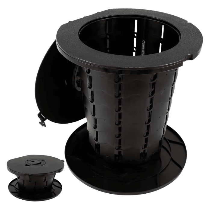Portable Retractable Camping Toilet Lightweight Folding Travel Toilet