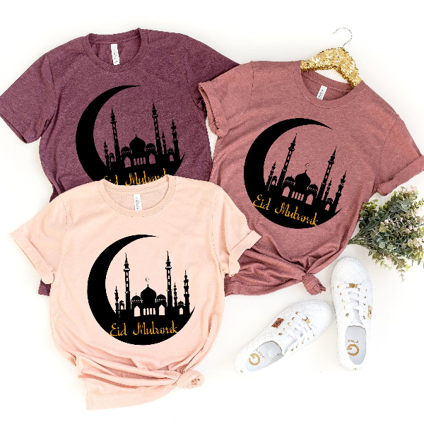 EID Mubarak tee, Muslim Shirt, Ramadan Gift, Ramadan Mubarak T-Shirt, Islamic Shirts, Muslim Kids Shirt