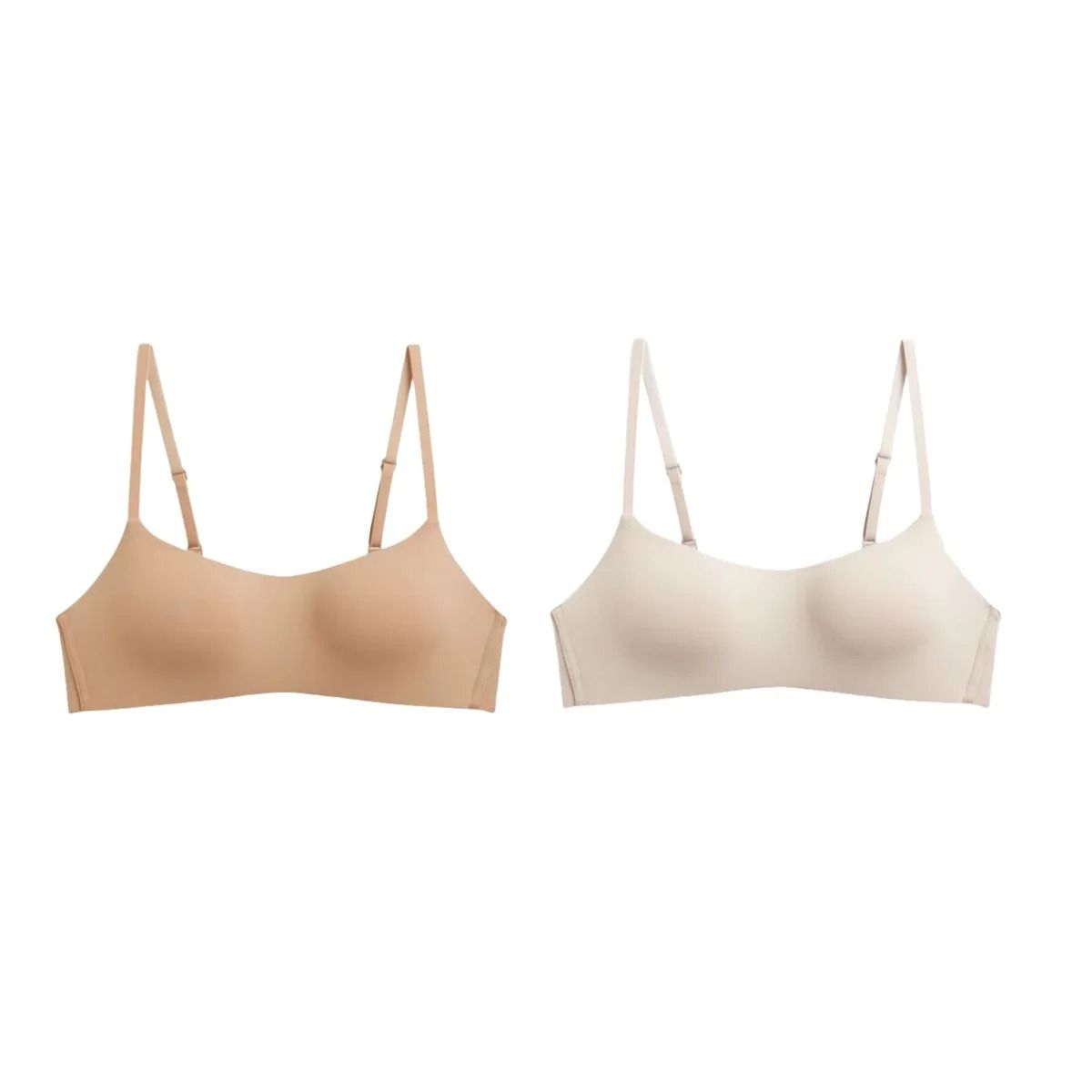 2Pcs/Set Seamless Non-Wire Bras | Small Breast Tube Tops & Sexy Lingerie