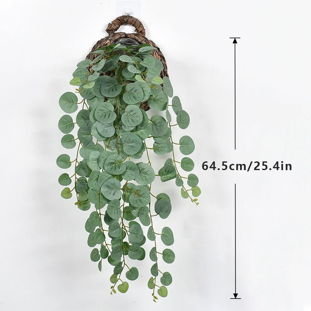 Lush Artificial Eucalyptus & Tropical Hanging Vines