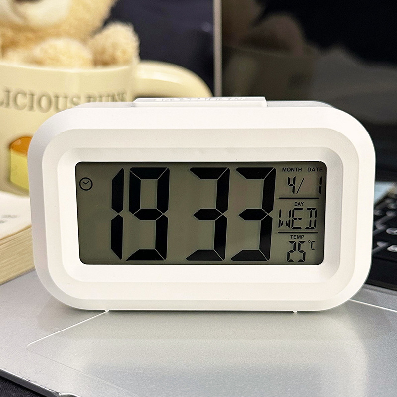 Multifunction LED Digital Alarm Clock with Backlight Time Calendar Snooze and Desktop Table Clock
