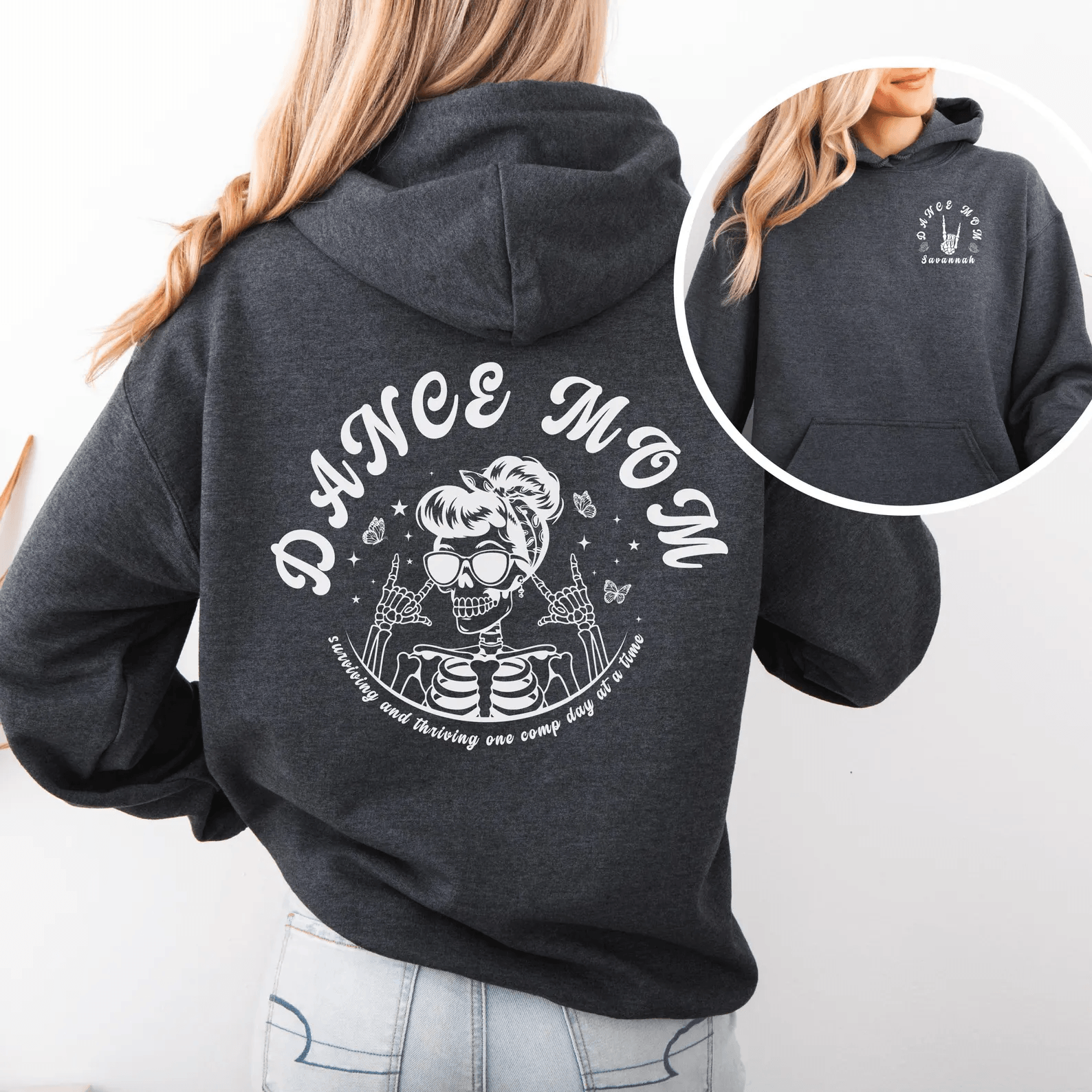 Custom Comp Day Dance Mom Hoodie Funny Personalized Dance Mom Sweatshirt