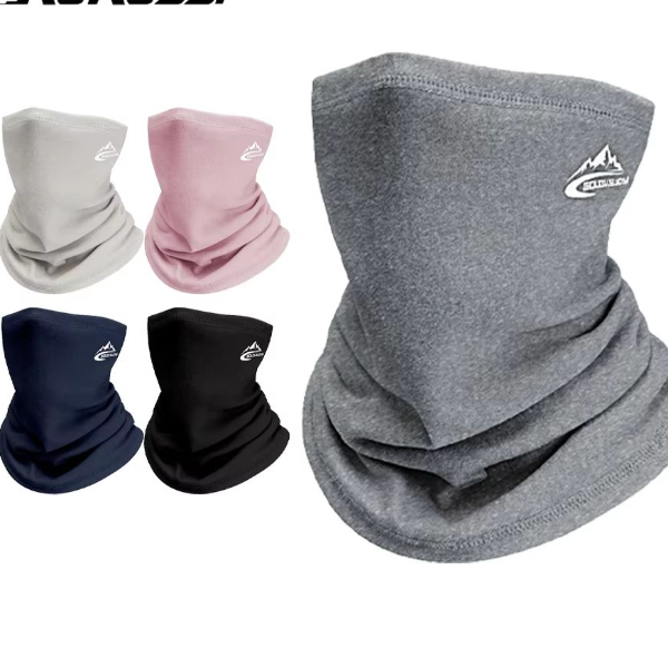 KoKossi Winter Sports Bandana Snowboard Scarf Velvet Thermal Neck Warmer Outdoor Hiking Cycling Riding Scarves For Men Women