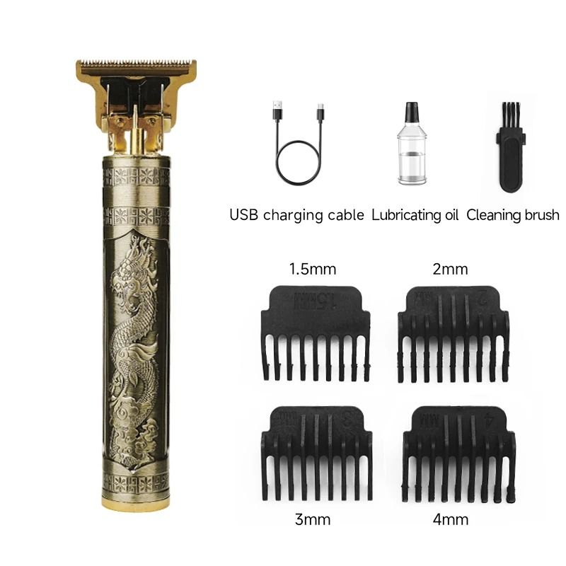 Professional Metal Body Hair Trimmer | Precision Stainless Steel Finishing Machine