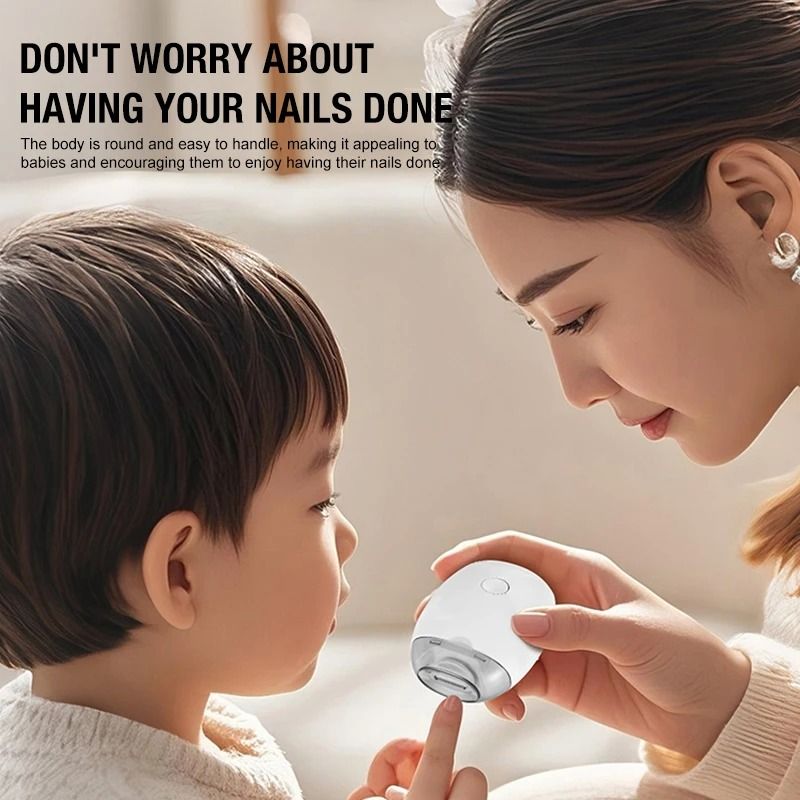Automatic Electric Nail Clipper and Grinder