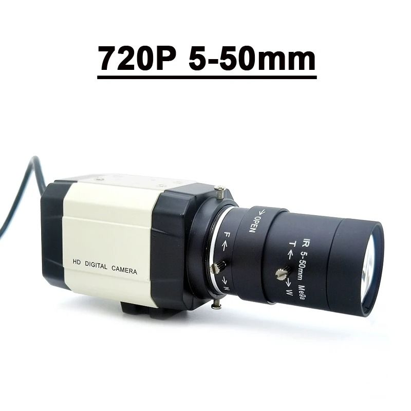 High Speed 4MP USB Webcam with Varifocal Zoom Lens Options
