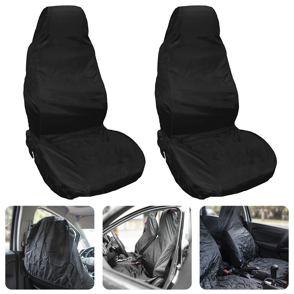 Car Seat Cover Waterproof Fabric, Universal Seat Covers Set for SUV, Truck, Van, and Car Interior Accessories