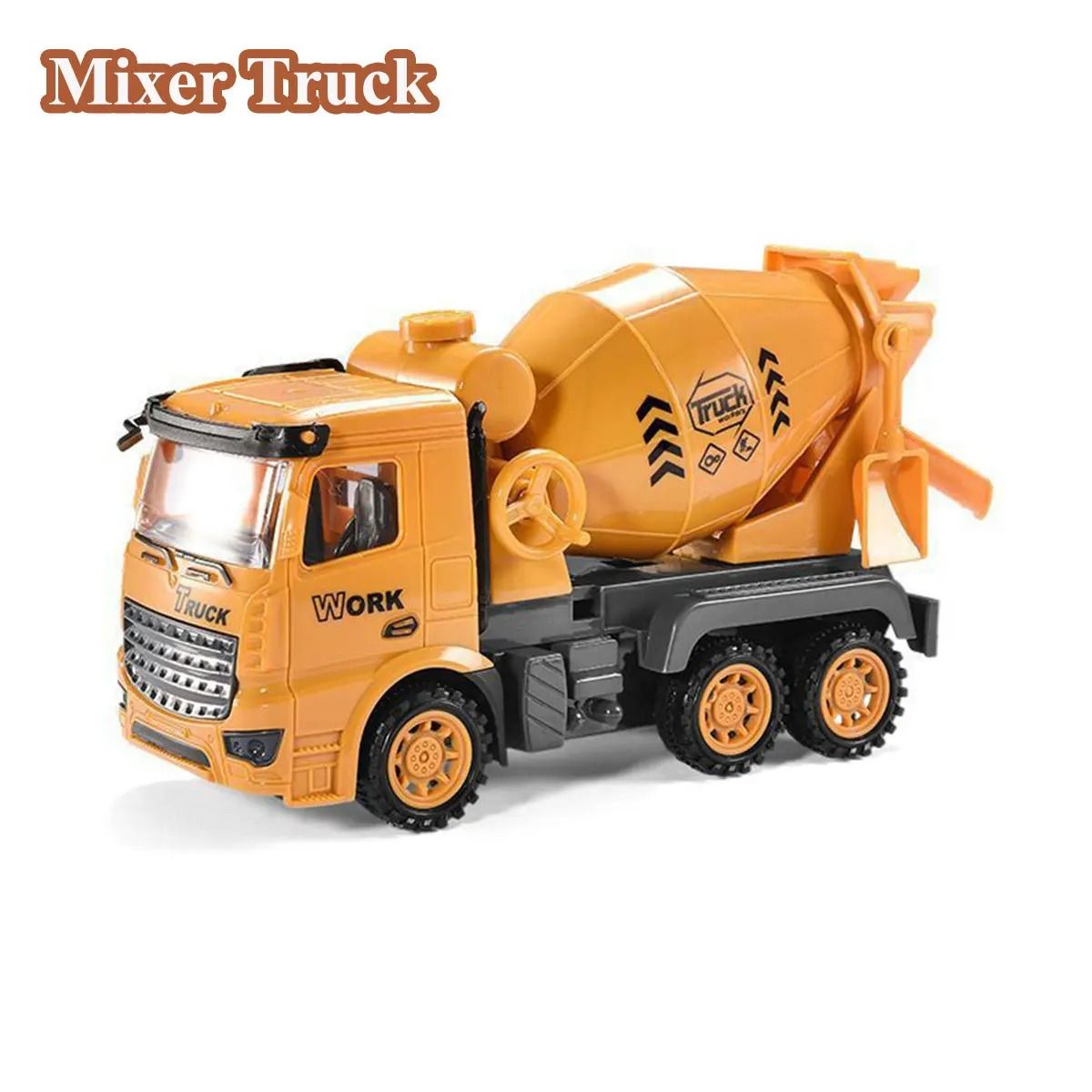 Kids Inertial Engineering Vehicle Toy Construction Truck Model