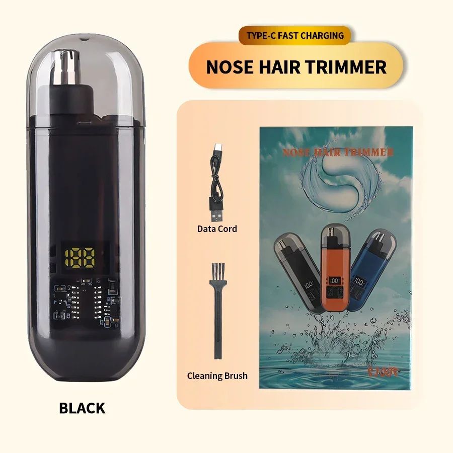 2 in 1 Electric Ear and Nose Hair Trimmer