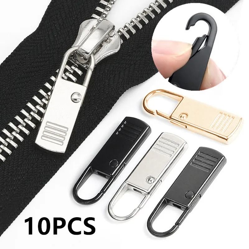 Zipper Repair Kit Replacement Puller for Bags and Jackets