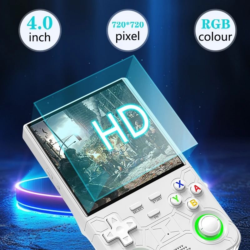 R36 Ultra Retro Handheld Game Console with 4 Inch Screen and Open Source Linux System