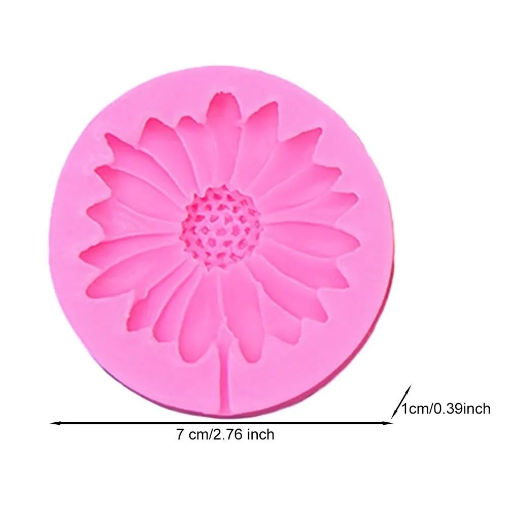 3D Daisy Flower Silicone Baking & Casting Mold