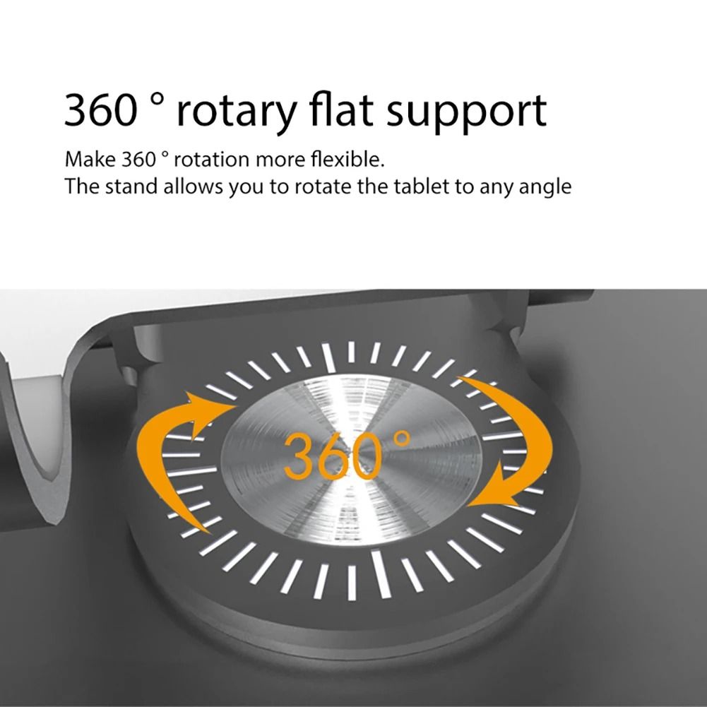 Foldable Mobile Phone and Tablet Holder 360 Degree Rotating Adjustable Stand