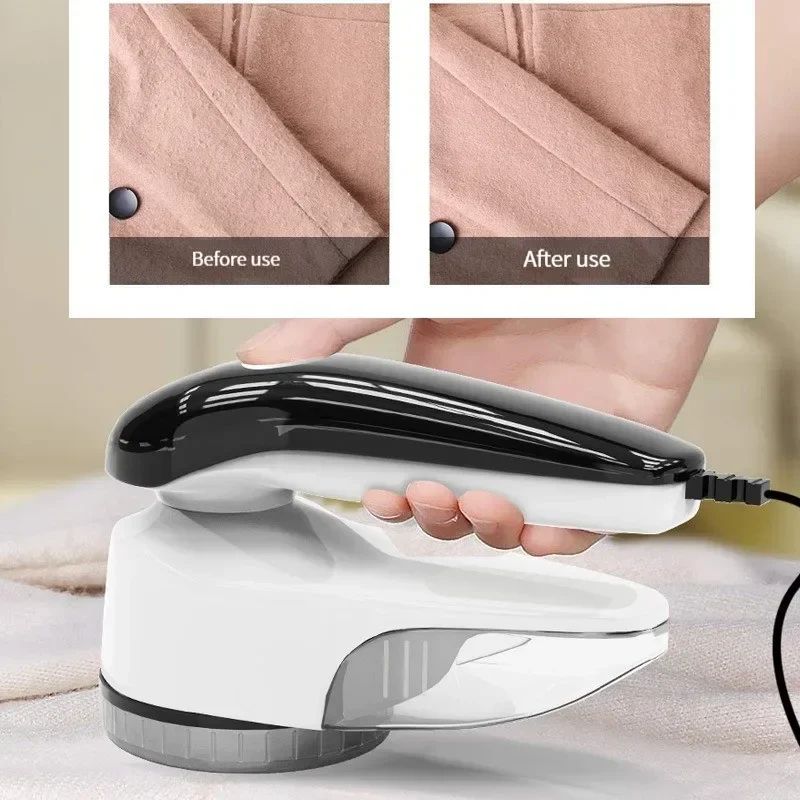 Portable Electric Lint Remover Fabric Shaver – Rechargeable Sweater Pill Remover for Clothes, Curtains & Upholstery