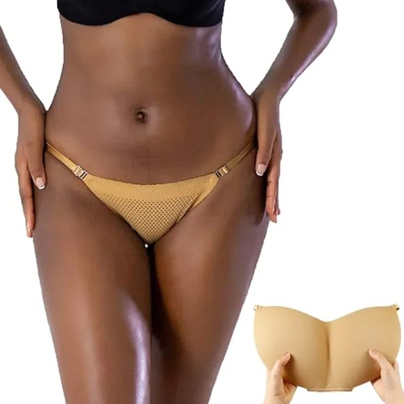 Women's Padded Butt Lifter Shapewear Panties – Seamless Hip Enhancer Booty Shaper Underwear